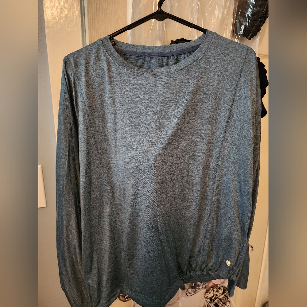 Brand New Teal lightweight long sleeve top